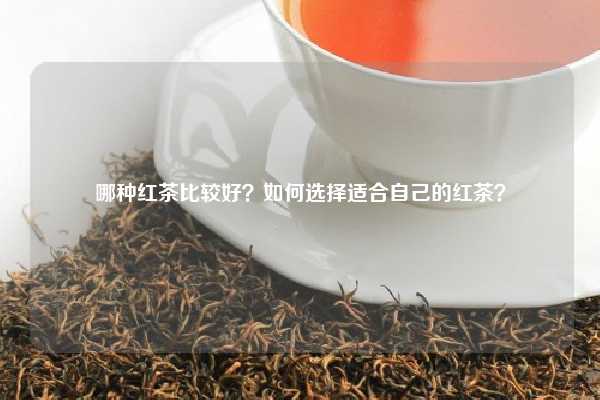哪种红茶比较好？如何选择适合自己的红茶？